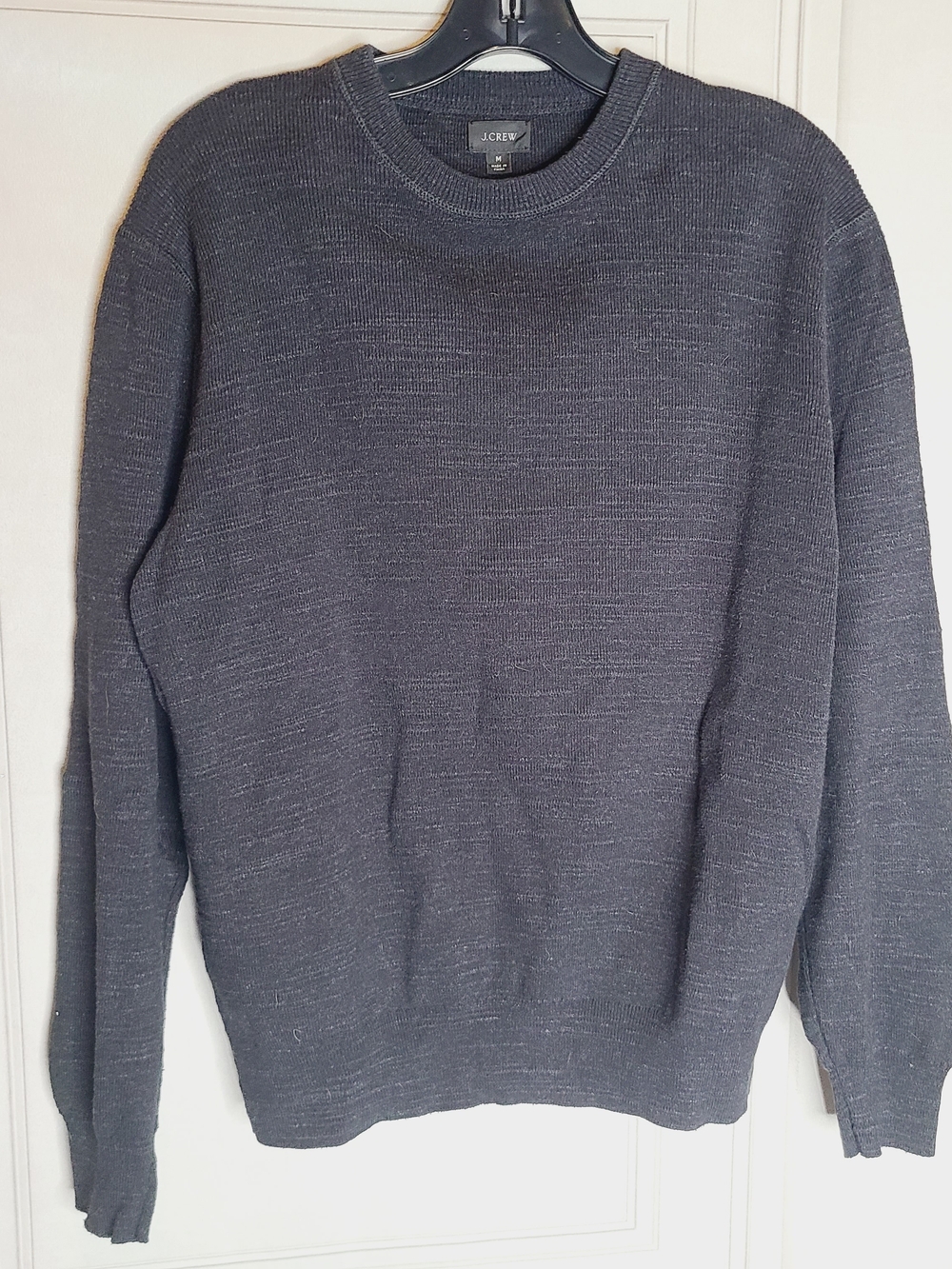 J. Crew Men's Crewneck Sweater in Navy